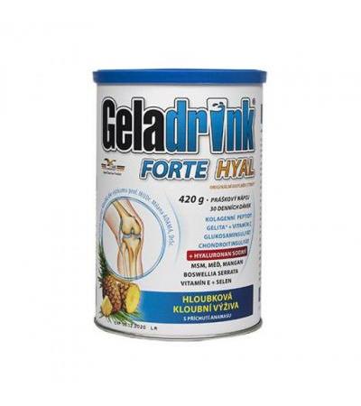 GELADRINK FORTE HYAL powder 420g PINEAPPLE