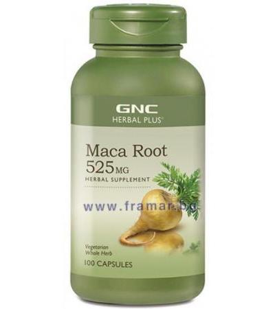 МАКА КОРЕН капсули 525 мг. * 100 GNC