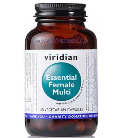 НЕЗАМЕНИМ КОМПЛЕКС ЗА ЖЕНИ капсули * 60 VIRIDIAN