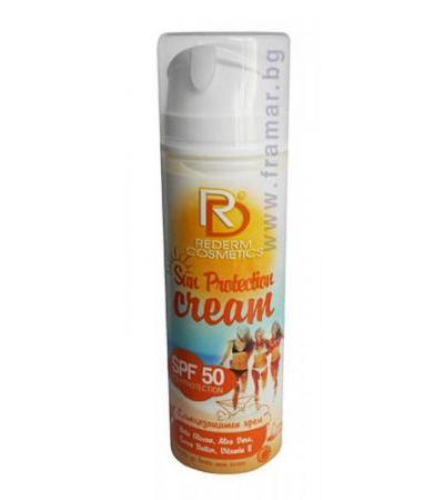 РЕДЕРМ КОЗМЕТИКС СЛЪНЦЕЗАЩИТЕН КРЕМ SPF 50 150 мл.