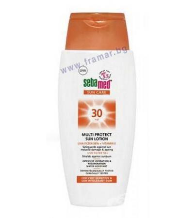 СЕБА МЕД СЛЪНЦЕЗАЩИТЕН ЛОСИОН SPF 30 150 мл.