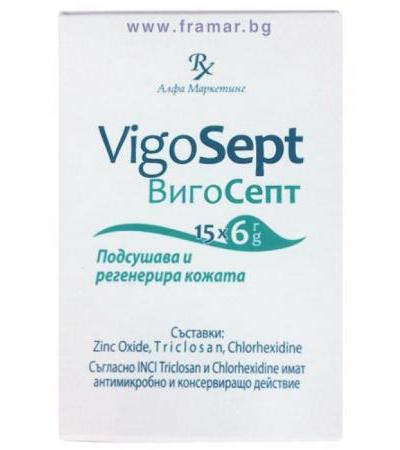 ВИГОСЕПТ ПУДРА саше 6 гр. * 15