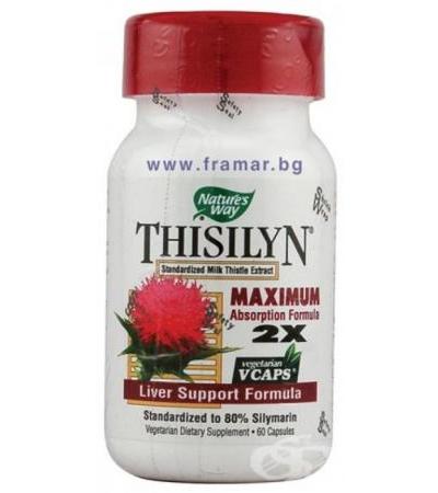 ТИСИЛИН капсули 175 мг * 60 NATURE'S WAY