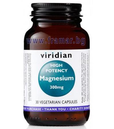 МАГНЕЗИЙ капсули 300 мг. * 30 VIRIDIAN