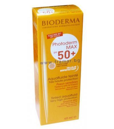 БИОДЕРМА ФОТОДЕРМ MAX АКВАФЛУИД СВЕТЪЛ SPF 50+