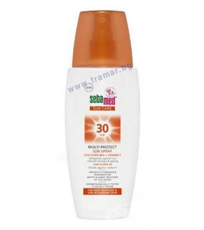 СЕБА МЕД СЛЪНЦЕЗАЩИТЕН СПРЕЙ SPF 30 150 мл.