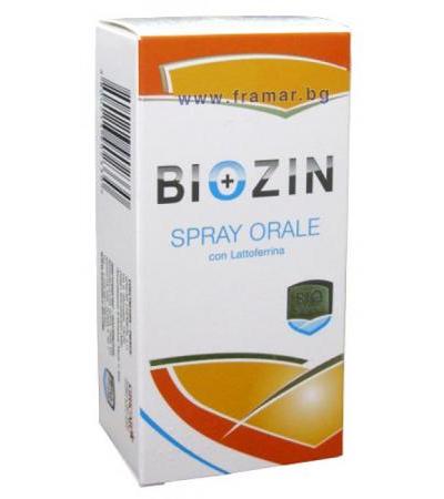 БИОЗИН ОРАЛ спрей 30 мл.