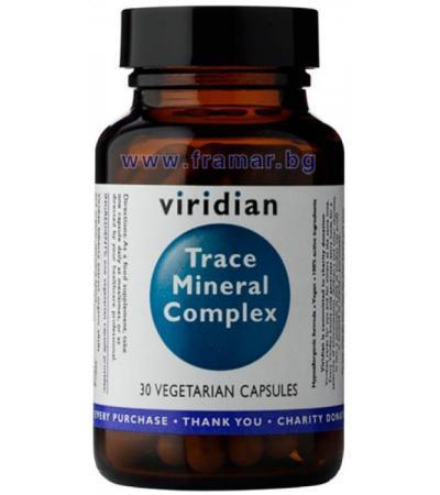 МИКРОМИНЕРАЛИ КОМПЛЕКС С ХРОМ И СЕЛЕН капсули * 30 VIRIDIAN