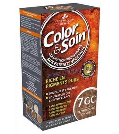КОЛОР СОЙН БОЯ ЗА КОСА ЗЛАТНО МЕДНО РУСО 7 GC