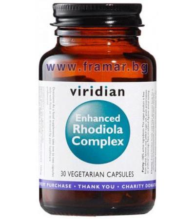 РОДИОЛА КОМПЛЕКС капсули * 30 VIRIDIAN