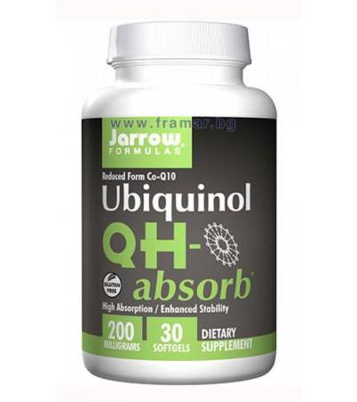 ДЖАРОУ ФОРМУЛАС УБИКВИНОЛ QH-АБСОРБ капсули 200 мг. * 30