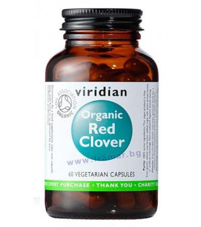 ЧЕРВЕНА ДЕТЕЛИНА ОРГАНИК капсули * 60 VIRIDIAN