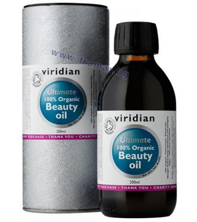 МАКСИМАЛНА КРАСОТА ОРГАНИК ОМЕГА КОМПЛЕКС 200 мл VIRIDIAN