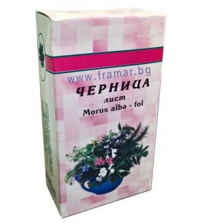 ЧЕРНИЦА ЛИСТА 50 гр.