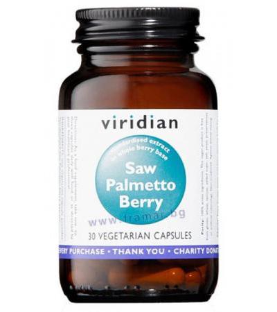 САО ПАЛМЕТО БЕРИ ЕКСТРАКТ капсули * 30 VIRIDIAN