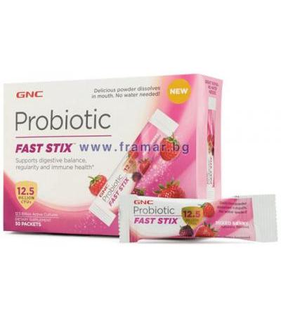 ПРОБИОТИК ФАСТ СТИКС саше * 30 GNC
