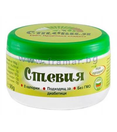 СТЕВИЯ НА ПРАХ 90 гр.