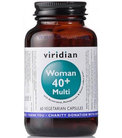 ФОРМУЛА ЗА ЖЕНИ 40+ капсули * 60 VIRIDIAN